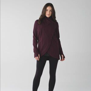 Lululemon “That’s a Wrap” Sweater Jacket Wrap I Size 4